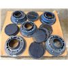 Image 1 : Multiple Zurn Industries Floor Drains, Flashing Clamps, Bases, Grates, etc Misc Sizes