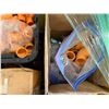 Image 12 : Wooden Bin Multiple Metal & PVC Pipe Fittings, Beam & Pipe Clamps, Surge Clips, Gate Valves, etc