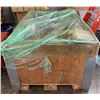Image 1 : Wooden Bin Multiple Metal & PVC Pipe Fittings, Beam & Pipe Clamps, Surge Clips, Gate Valves, etc