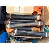 Image 8 : Wooden Bin Multiple Metal & PVC Pipe Fittings, Beam & Pipe Clamps, Surge Clips, Gate Valves, etc