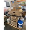 Image 2 : Contents of Pallet: Panasonic Ventilating Fan, Schier FCR1 & GB2 Grease Interceptors, etc