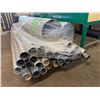 Image 5 : Multiple Metal Spiral Pipes, Misc Sizes to 123"