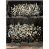 Image 1 : Qty 2 Bins Industrial Grade Bolts & Threaded Rods, Nuts, etc