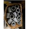 Image 14 : Multiple Bins Pipe Fittings, Couplings, Caps, etc Misc Sizes