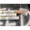 Image 2 : Qty 3 Tubes Pinnacle Alloys ER80S-B2 Copper Coated GTAW TIG Welding Rods