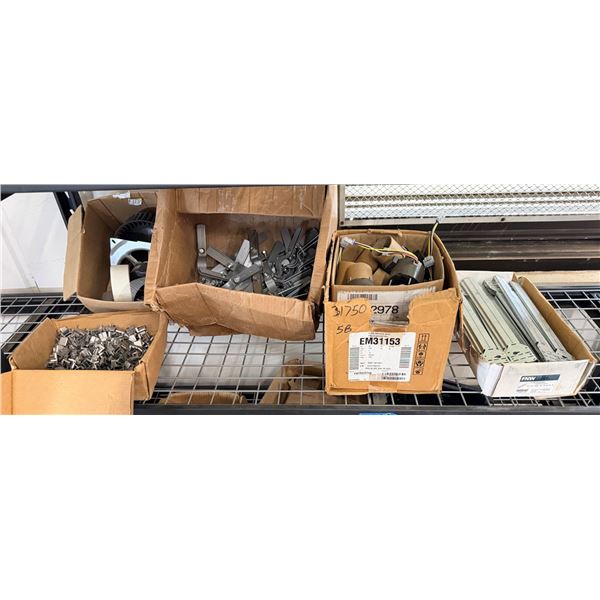 Qty 5 Boxes FNW Steel Mounting Brackets, Electric Motors, Clamps, Hardware, etc