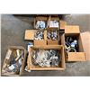 Image 1 : Multiple Boxes ProFlo Trap Covers, Pipe Fittings, Adhesives, Sloan Plumbing Parts, Misc Hoses, etc