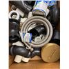 Image 6 : Multiple Boxes ProFlo Trap Covers, Pipe Fittings, Adhesives, Sloan Plumbing Parts, Misc Hoses, etc