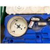 Image 4 : Misc Plumbing Items: Hole Saw, Drain Cover, Shower Fixture, Toolboxes, Hardware, etc