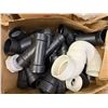Image 2 : Multiple Bins Pipe Fittings, DWV Adapter Fittings, Hardware, etc