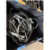 Image 7 : Qty 3 Bins  Pipe Band Clamps, Iron Grounding Strips, Hardware, etc