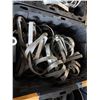 Image 8 : Qty 3 Bins  Pipe Band Clamps, Iron Grounding Strips, Hardware, etc