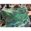 Image 1 : Contents of Pallet:  PVP Piping, Drain Grates, Ball Check Valves, Dome Strainer, etc