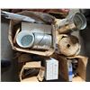 Image 1 : Contents of Pallet: Metal Ventilation Ducts, APC Duct Smoke Detectors, DP & Gorilla Spray Adhesives,