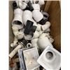 Image 2 : Multiple PVC Pipe Fittings, Y's, T's, Elbows, Couplings, Floor Drains, etc Misc Sizes