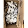 Image 10 : Multiple PVC Pipe Fittings, Y's, T's, Elbows, Neoprene Gaskets, etc Misc Sizes