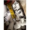Image 13 : Multiple PVC Pipe Fittings, Y's, T's, Elbows, Neoprene Gaskets, etc Misc Sizes