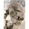 Image 16 : Multiple PVC Pipe Fittings, Y's, T's, Elbows, Neoprene Gaskets, etc Misc Sizes