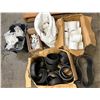 Image 1 : Multiple PVC Pipe Fittings, Y's, T's, Elbows, Neoprene Gaskets, etc Misc Sizes