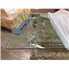 Image 3 : Console Table w/ Branch-like Base & Clear Top 62" x 22" x 29.5"H