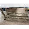 Image 9 : Console Table w/ Branch-like Base & Clear Top 62" x 22" x 29.5"H