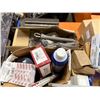 Image 12 : Contents of Pallet: Battery Boxes, Clamps, Gauges, Fittings,