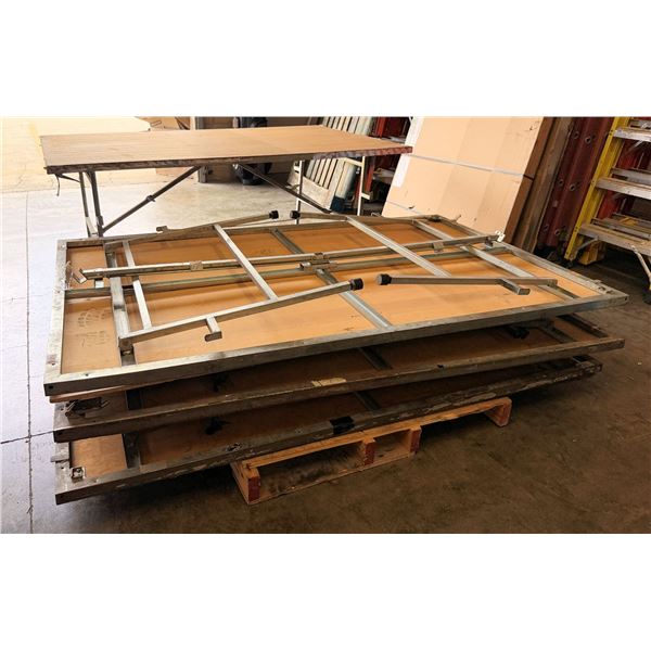 Multiple Folding Tables 79" x 47" x 31"H