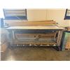 Image 1 : Wooden Rolling Table 81" x 42" x 40"H & Contents: Misc Lumber, Insulation, etc