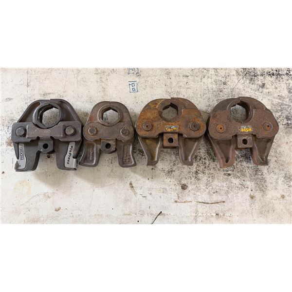 Qty 4 RIDGID ProPress Crimping Jaws