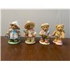 Image 1 : Cherished Teddies Figurine Collection, 4pcs