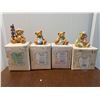 Image 1 : Cherished Teddies Figurine Lot of Four