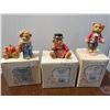 Image 1 : 3 Cherished Teddies Figurines with Box