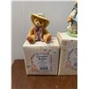 Image 8 : 4 Cherished Teddies Figurines with Box