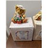 Image 2 : Cherished Teddies Figurines with Boxes, Set/4