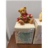 Image 2 : 4 Enesco Cherished Teddies Figurines