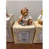Image 4 : 4 Cherished Teddies Figurines with Box