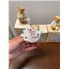 Image 5 : 4 Cherished Teddies Figurines with Box