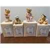 Image 1 : Cherished Teddies Figurines with Boxes, Set/4