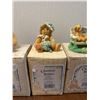 Image 4 : 4 Cherished Teddies Figurines with Box
