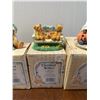 Image 6 : 4 Cherished Teddies Figurines with Box