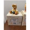 Image 2 : 4 Cherished Teddies Figurines with Box