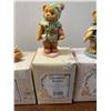 Image 4 : 4 Cherished Teddies Figurines with Box