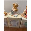 Image 7 : Cherished Teddies Figurines With Boxes, Set/4