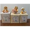 Image 1 : Cherished Teddies Figurines, Set of 3