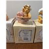 Image 4 : Cherished Teddies Figurines, Set of 3