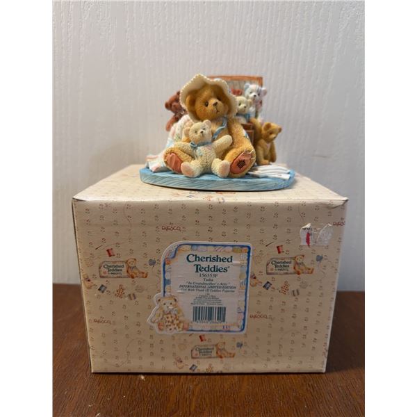 Cherished Teddies Tasha Figurine 1996 LE