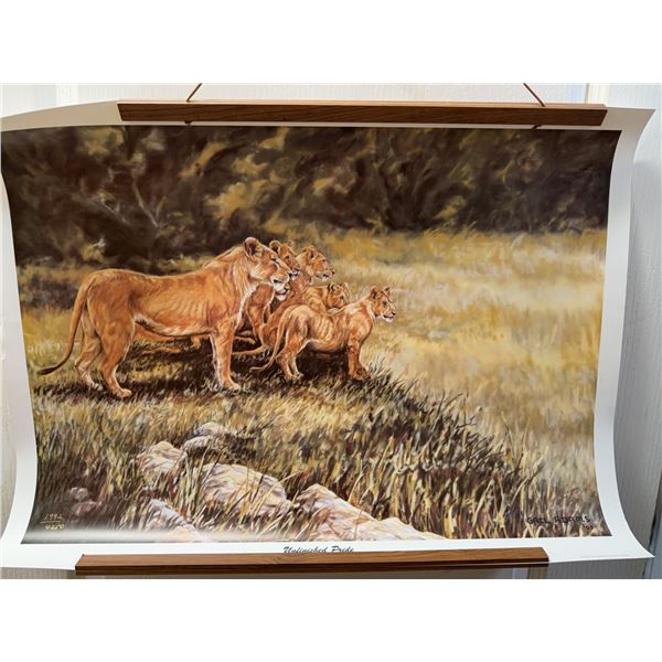 Gail Adams "Unfinished Pride" Print 1992
