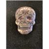 Image 1 : 2 oz .999 Fine Silver Skull Bar