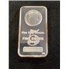Image 1 : Five Troy Ounce HM .999+ Silver Bar