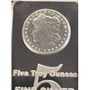 Image 2 : Five Troy Ounce HM .999+ Silver Bar